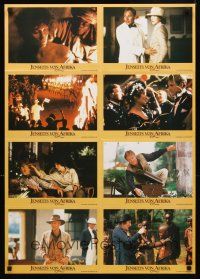 8d258 OUT OF AFRICA set 1 German LC poster '85 cool images of Robert Redford & Meryl Streep!