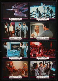 8d273 STAR TREK set 1 German LC poster '85 William Shatner, Leonard Nimoy & sexy Persis Khambatta!
