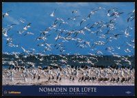 8d376 WINGED MIGRATION German LC '01 Le peuple migrateur, flying geese image, nature documentary!