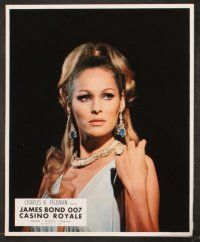 8d437 CASINO ROYALE 8 style A French LCs '67 all-star James Bond spy spoof, Ursula Andress!