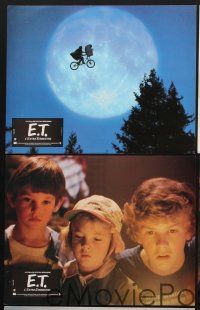 8d420 E.T. THE EXTRA TERRESTRIAL 12 French LCs '82 Drew Barrymore, Steven Spielberg classic!