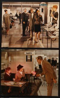8d455 PLAYTIME 5 French LCs '67 great images of Jacques Tati as Monsieur Hulot!