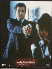 8d434 TOMORROW NEVER DIES 10 French LCs '97 Pierce Brosnan as Bond, Michelle Yeoh, Teri Hatcher!