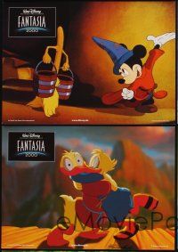 8d352 FANTASIA 2000 8 German LCs '99 Walt Disney cartoon set to classical music!