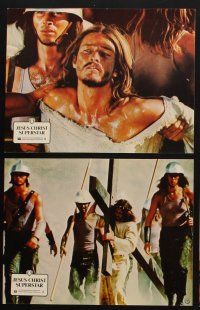 8d284 JESUS CHRIST SUPERSTAR 28 German LCs '73 Ted Neeley, Andrew Lloyd Webber religious musical