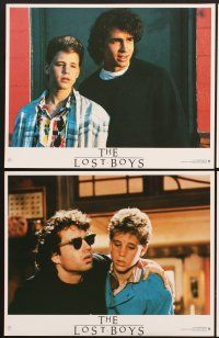 8d349 LOST BOYS 9 German LCs '87 teen vampire Jason Patric, Jami Gertz, directed by Joel Schumacher!