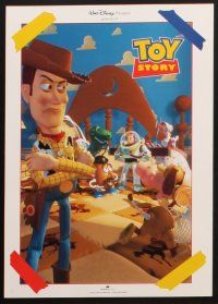 8d342 TOY STORY 12 German LCs '96 Disney & Pixar cartoon, great images of Buzz, Woody & cast!