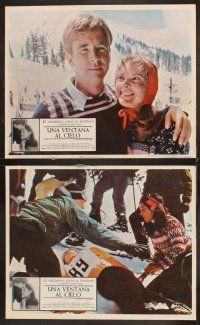 8d470 OTHER SIDE OF THE MOUNTAIN 8 Mexican LCs '75 Olympic skier Marilyn Hassett & Beau Bridges!