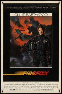8e253 FIREFOX 1sh '82 cool C.D. de Mar art of killing machine, Clint Eastwood!