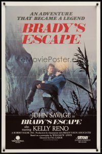 8e436 LONG RIDE video 1sh '83 John Savage, Kelly Reno, Ildiko Bansagi, Brady's Escape