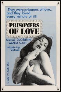 8e575 PRISONERS OF LOVE 1sh '70s and they loved every minute of it, introducing Victoria!
