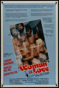 8e821 WOMAN IN LOVE: A STORY OF MADAME BOVARY 1sh '79 Laurien Dominique, Vanessa Del Rio!