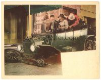 8f320 ANGELS' ALLEY stock LC '48 Bowery Boys Leo Gorcey & Huntz Hall break car on a test drive!