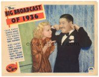 8f360 BIG BROADCAST OF 1936 LC '36 Jack Oakie plugs his ears to not hear complaining Lyda Roberti!