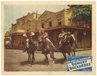 8f387 BOWERY BUCKAROOS LC #2 '47 Leo Gorcey & Bowery Boys w/Huntz Hall in wacky western!