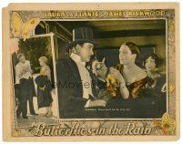 8f400 BUTTERFLIES IN THE RAIN LC '26 sexy Laura La Plante & James Kirkwood in dress clothes!