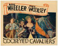 8f414 COCKEYED CAVALIERS LC '34 wacky Bert Wheeler & Robert Woolsey with sexy Thelma Todd!