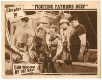 8f465 DON WINSLOW OF THE NAVY ch 10 LC '41 Don Terry in deep sea diving suit, Fighting Fathoms Deep!