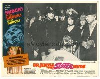 8f475 DR. JEKYLL & SISTER HYDE LC #6 '72 police gather around dead body at murder scene!