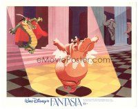 8f491 FANTASIA LC R82 Disney musical classic, elephant watches alligator creep up on dancing hippo!