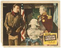 8f495 FIGHTING KENTUCKIAN LC #4 '49 John Wayne stares at officer by bust of Napoleon!