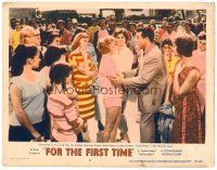 8f503 FOR THE FIRST TIME LC #2 '59 Mario Lanza mobbed by his fans sings a request number!