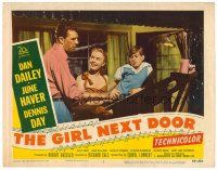8f522 GIRL NEXT DOOR LC #2 '53 sexy June Haver between Dan Dailey & Billy Gray!