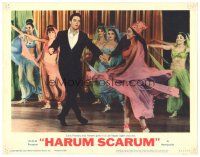 8f541 HARUM SCARUM LC #3 '65 Elvis Presley dances with the Harem girls in Las Vegas nightclub act!