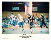 8f603 KANSAS CITY BOMBER LC #7 '72 sexy roller derby girl Raquel Welch, the hottest thing on wheels!
