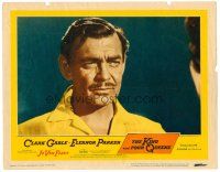 8f610 KING & FOUR QUEENS LC '57 best close up of of Clark Gable looking really intense!