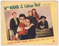 8f669 MRS. WIGGS OF THE CABBAGE PATCH LC '42 Fay Bainter surrounded by her five adorable kids!