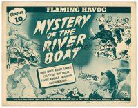 8f238 MYSTERY OF THE RIVER BOAT chapter 10 TC '44 Universal serial in 13 terrifying chapters!
