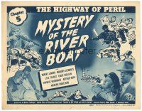 8f240 MYSTERY OF THE RIVER BOAT chapter 5 TC '44 Universal serial in 13 terrifying chapters!