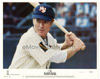 8f679 NATURAL LC #7 '84 best close up of New York baseball player Robert Redford at bat!