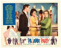 8f709 PAJAMA PARTY LC #7 '64 Elsa Lanchester with Annette Funicello & Tommy Kirk!
