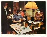 8f710 PANIC IN NEEDLE PARK LC #1 '71 cool image of Al Pacino in drug den testing heroin!