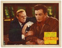 8f766 ROAD HOUSE LC #3 '48 Richard Widmark laughs at Cornel Wilde who doesn't find it funny!