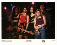 8f796 SATISFACTION LC #6 '88 sexy young Julia Roberts with girl band on stage!