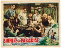 8f841 SINNERS IN PARADISE LC '38 directed by James Whale, Madge Evans, John Boles, Bruce Cabot