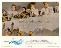 8f859 SOUND OF MUSIC LC #5 '67 Julie Andrews & kids playing with marionettes at puppet show!