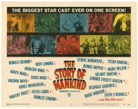 8f870 STORY OF MANKIND LC #3 '57 Ronald Colman, the Marx Bros., the BIG BIG BIG story!