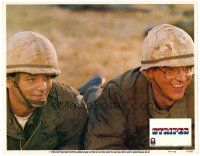 8f874 STRIPES LC #7 '81 close up of misfits Bill Murray & Harold Ramis in military gear!
