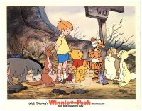 8f978 WINNIE THE POOH & THE BLUSTERY DAY LC '69 Christopher Robin, Tigger, Piglet, Eeyore & friends