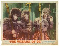 8f981 WIZARD OF OZ LC #2 R55 Jack Haley, Ray Bolger & Bert Lahr disguised as guards!