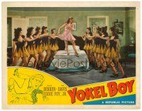 8f990 YOKEL BOY LC '42 Joan Davis standing on bed surrounded by nine sexy showgirls!