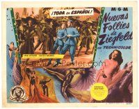 8f994 ZIEGFELD FOLLIES Spanish/U.S. LC #2 '45 Fred Astaire, Lucille Bremer, Kathryn Grayson, sexy art!