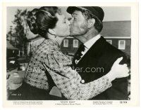 8f134 SHOW BOAT 8x10 still '51 great close up of Joe E. Brown kissing Agnes Moorehead!