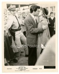 8f135 SING BOY SING 8x10 still '58 romantic close up of Tommy Sands kissing Lili Gentle!