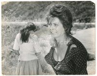 8g175 TWO WOMEN deluxe 11.25x14 still '62 Vittorio De Sica, Sophia Loren after rape scene!