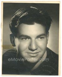 8g179 UNKNOWN ACTOR deluxe 11x13.75 still '30s head & shoulders portrait of handsome teen actor!